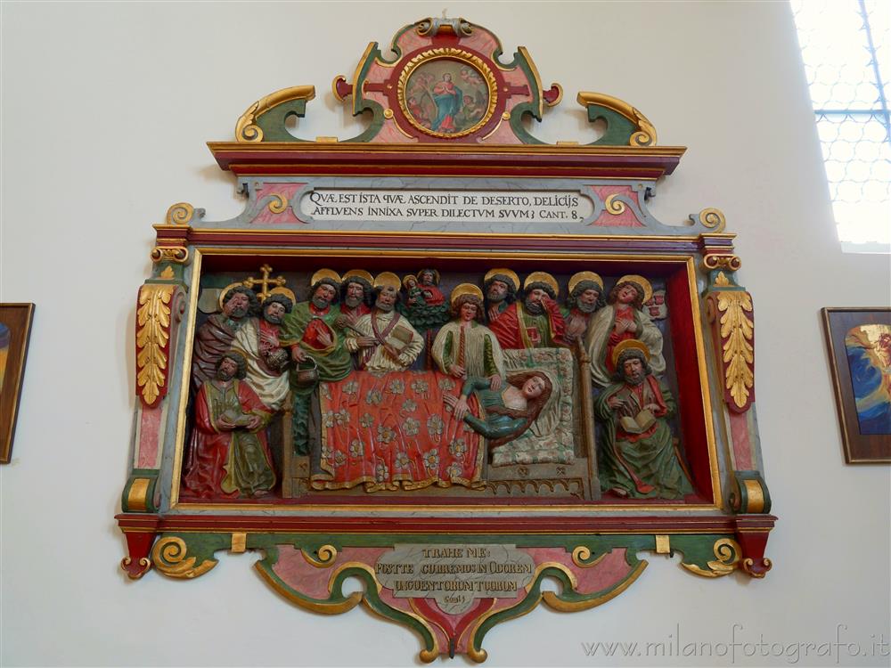 Engen (Germany) - Bas-relief of Maria's deadth
